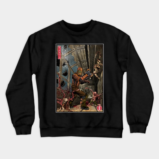 Surviving the USG Ishimura Crewneck Sweatshirt by DrMonekers